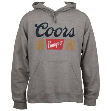 Coors Banquet Distressed Logo Pullover Hoodie-3XLarge