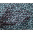 thumbnail image 5 of oneOone Silk Tabby Fabric Triangle Geometric Decor Fabric Printed BTY 42 Inch Wide, 5 of 5