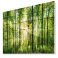 thumbnail image 1 of Design Art - Forest with Rays of Sun Panorama, 1 of 5
