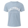 thumbnail image 2 of T-Shirt à Manches Courtes à Manches Raglan pour Hommes avec Imprimé Lettre - Design Floral, Style Décontracté, Adapté pour un Usage Quotidien, 2 of 4