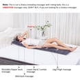 thumbnail image 3 of Comfier Massage Mat with Heat – Vibration Massage Chair Pad & Heated Mattress Pad for Back Relief, 3 of 9