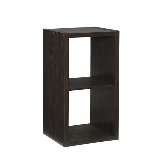 Gorham 2 Cubby Storage Cabinet in Espresso