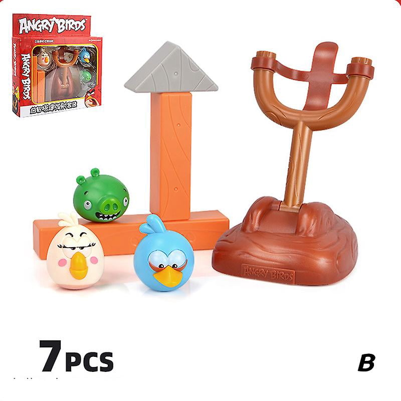 Angry Bird Jouet Lance-Pierre Interaction Catapultes Ensemble de Blocs de Construction pour Enfants