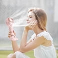 thumbnail image 2 of Fans for Home Portable Misting Fan Usb Rechargeable Refrigeration Conditioner 3-Speed Airflow Suitable for Travel Home Office and Bedroom Portable Fan Rechargeable, 2 of 6