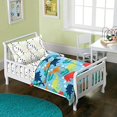 thumbnail image 1 of dream FACTORY Dinosaur Comforter Set, Toddler, Blue/Green/Multicolor/Orange/Red/White, 1 of 4