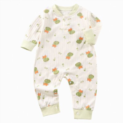 gdxvjhbj Vêtements pour Bébé Garçon Hiver Nourrisson Bébé Garçon Grenouillère à Manches Longues à Pieds Tenues d'Hiver Nouveau-Né Garçon Grenouillère Combinaison à Fermeture Éclair 0 3 6 9 12 18 24 Mois (Vert Clair,3-6 Mois)