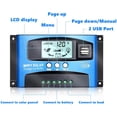 thumbnail image 3 of Helios Pro 60A MPPT Solar Charge Controller 12V/24V/48V Auto Battery Regulator with LCD Display – Smart Solar Panel Charger for Home & Off-Grid Power, 3 of 6