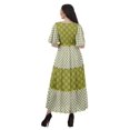 thumbnail image 3 of Moomaya Robes d'Été Imprimées à Manches Courtes pour Femmes, Tenue de Fête Décontractée, 3 of 4