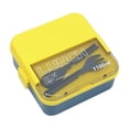 thumbnail image 2 of TIMIFIS Lunch Boxes Sealed Compartment Plastic Lunch Box Can Be Put Into Microwave Oven Student Lunch Box Large Capacity Lunch Box for Office Workers Kitchen Essentials, 2 of 6