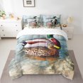 thumbnail image 2 of YST Duck Hunting 7-Piece Comforter Set, Watercolor Animal Bedding, Queen, 2 of 4