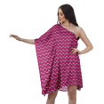 thumbnail image 1 of Moomaya Robes Imprimées à Épaules Femmes Robes Caftan de Cocktail Robe Aguichant, 1 of 6