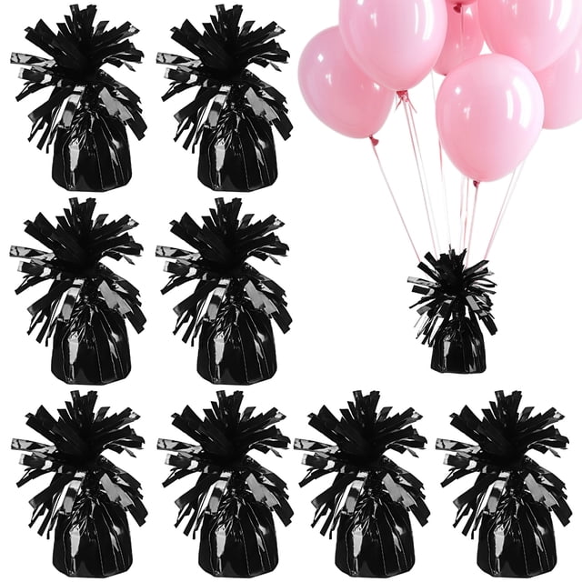 8 Pcs Poids Suspendus pour Ballons, Blocs de Poids Lourds pour Ballons, Accessoire Suspendu Stable pour Ballons, pour Fête, Mariage, Décorations de Vacances