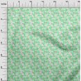 thumbnail image 3 of oneOone Cotton Poplin Twill Light Green Fabric Abstract Sewing Craft Projects Fabric Prints By Yard 56 Inch Wide, 3 of 4