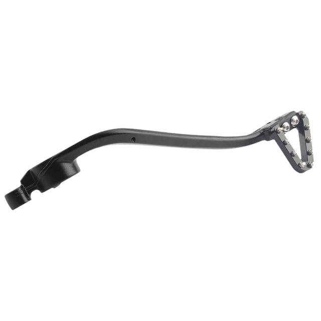 davian Motorcycle Rear Brake Pedal Foot Lever Replacement, Durability, Professional Aluminum Alloy Accessory for Exc Xcw Sxf 450 Black