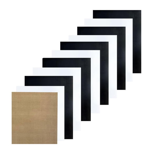 Heat Transfer Iron , 11/23 Pack 10x12" HTV Sheets 11Pcs