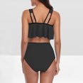 thumbnail image 3 of LSLJS Ensemble de Maillot de Bain Bikini à Volants pour Femmes, Ensembles de Bikini pour Femmes, 3 of 4