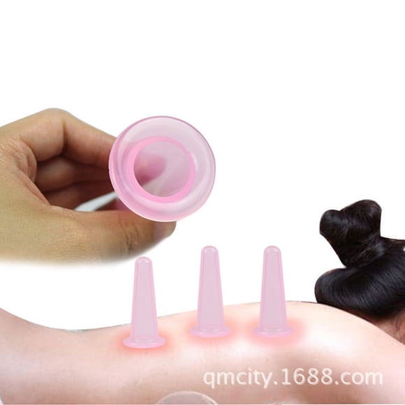 37x80mm Silicone Massage Vacuum Body Facial No.3 Cup Facial Cup Anti Cellulite Cupping Cup Health Care