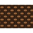 thumbnail image 1 of Ahgly Tapis Rectangulaire Lavable en Machine Intérieur Transitionnel Acajou Brun, 2 Pieds x 5 Pieds, 1 of 7