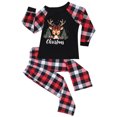 thumbnail image 2 of Styesk Pyjamas de Noël Assortis pour la Famille Ensembles Assortis des Fêtes Pyjamas de Noël Assortis pour la Famille Mignons Pyjama Graphique de Noël Ensemble de Pyjamas pour Enfant, 2 of 4