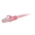 thumbnail image 2 of C2G 5ft Cat6a Snagless Unshielded (UTP) Network Patch Ethernet Cable - Pink - Patch cable - RJ-45 (M) to RJ-45 (M) - 5 ft - UTP - CAT 6a - molded, snagless, stranded - pink, 2 of 3