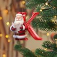 thumbnail image 1 of Vaidha 26 Letters Christmas Tree Decoration Pendant Christmas Tree Ornaments Personalized DIY Christmas Ornaments Christmas Decoration Xmas Tree Hanging Decor Feature, 1 of 5