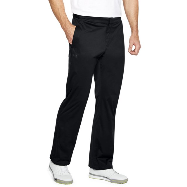 Under Armour Men's Storm Rain Pants, Black (001)/Graphite, Small