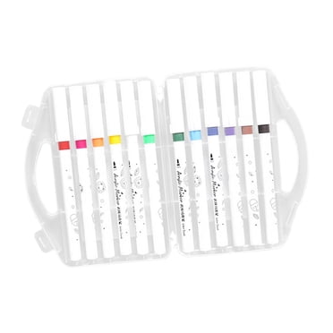 jifeng Paint Markers Smooth Quick Drying Acrylic Paint Pens for Ceramic Canvas Wood 12 12 Colors