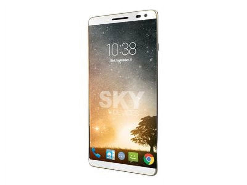 SKY Devices Elite 5.0L - 4G smartphone - dual-SIM - RAM 1 GB / Internal Memory 8 GB - LCD display - 5" - 1280 x 720 pixels - rear camera 13 MP - front camera 5 MP - gold