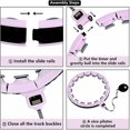 thumbnail image 4 of Weighted Hoola Fitness Hoop Non-Falling Smart Abdomen Fitness Exercise Hoop, 4 of 8