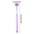 thumbnail image 2 of FcBaudy Manual Toothbrushes, Extra Soft Toothbrushes Adult Three-sided Toothbrush Men And Women Clean Soft Bristle Toothbrush Adult Toothbrush teeth brush, 2 of 2
