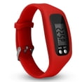 thumbnail image 1 of Pedometer Watch with LCD Display Simple Operation Walking Fitness Tracker Wrist Band Digital Step Counter New, 1 of 11