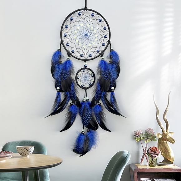 LSLJS Dreamcatcher Gift of Healing Dreamcatcher Woven Home Decor Pendant, Interior Decorating Home Decoration