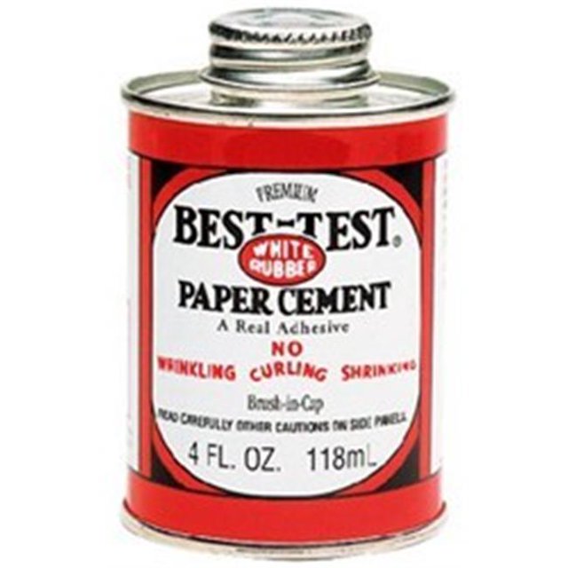 Best-Test 138 Ciment Papier de Qualité Supérieure - 4 Oz