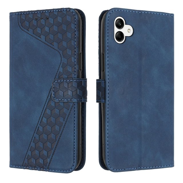 Compatible with Samsung Galaxy A04E Case Wallet Design with Card Slots Magnetic Closure Cover