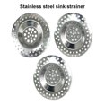 thumbnail image 3 of jesticaly Kitchen Sink Strainer Stainless Steel Drain Stopper Basin Hole Filter, 3 of 6