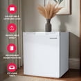 thumbnail image 2 of Frigidaire 1.6 Cu. ft. Mini Fridge with Freezer, Compact Refrigerator with Door Storage, White, 2 of 13