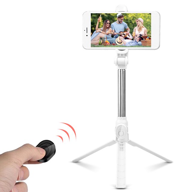Golf Phone Holder with Wireless Remote Shutter Extendable Phone Stick Tripod Stand Golf Swing Recording Training Aids