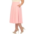 thumbnail image 2 of White Mark Jupe Midi Évasée Tasmin pour Femmes, 2 of 6