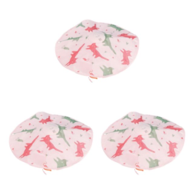 Ruiboury Pet Toy For Cats - Interactive And Portable Comfortable For Play Cute Practical Cat Toys Interactive Interactive Play pink Battery version 3Set