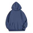thumbnail image 3 of MeetoTime Sweat à Capuche Surdimensionné pour Femmes 2024 Décontracté à Manches Longues avec Poches, 3 of 5