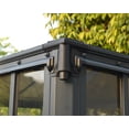 thumbnail image 4 of Canopia by Palram Ledro Pavillon Fermé 12 Pi x 16 Pi - Gris, 4 of 7