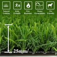 thumbnail image 3 of Artificial Grass Turf Rug 3x5 Ft Indoor Outdoor Grass Door Mat Realistic Grass Patch Dog Pee Pads Potty Training Rug with Drainage Holes Turf Carpet for Dogs Pets Patio Backyard, 3 of 7