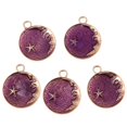 thumbnail image 2 of 5Pcs /Set DIY Findings Moon Drip Charm Necklace Bracelet Earrings, 2 of 8