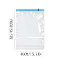 thumbnail image 4 of Wolfast Sacs sous Vide de Rangement pour Vêtements Sac de Compression Roulé à la Main pour Vêtements Couette Sac de Compression sous Vide Sac de Rangement Sans Respiration Sac de Voyage Portable Sac de Rangement de Voyage Sacs sous Vide de Voyage pour Vêtements, 4 of 9