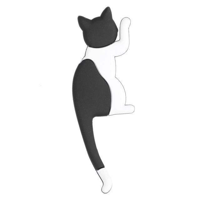 Akozon Cat Shaped Fridge Magnet, Beautiful Silicone Fridge Sticker Magnetic For Bedroom Living Room, Study For Car Fridge For Office For Home