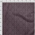 thumbnail image 3 of oneOone Cotton Poplin Fabric Ethnic Geometric Flame Stitch Decor Fabric Printed BTY 56 Inch Wide, 3 of 4