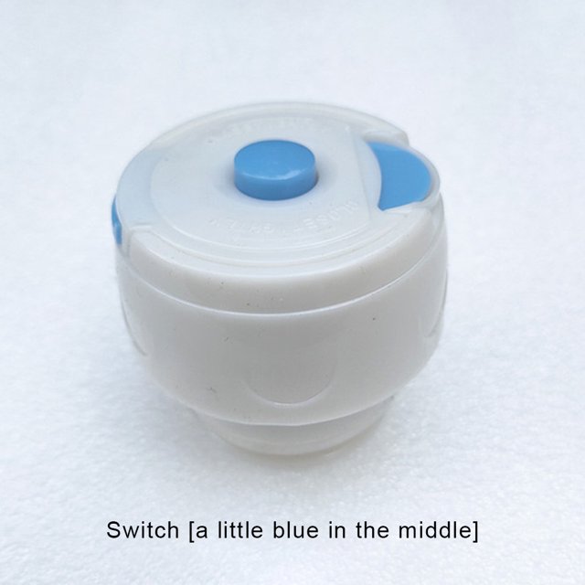 Bouchon de Flacon sous Vide Étanche Accessoires de Café Pièces de Rechange Bouchon de Bouteille de Boisson Randonnée Camping Couvercle de Tasse Pièces de Rechange Bleu Type 2
