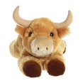thumbnail image 2 of Aurora Peluches Mini Flopsie-Toro (Taureau) 8 Pouces, 2 of 2