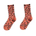 thumbnail image 1 of Bas à Imprimé Léopard pour Femmes, Personnalité Automne Hiver, Coton, Longues Chaussettes à la Cheville, 1 of 5