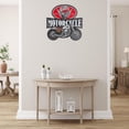 thumbnail image 3 of IH Casa Decor Motorcycle De Signe En Métal En Relief, 3 of 3